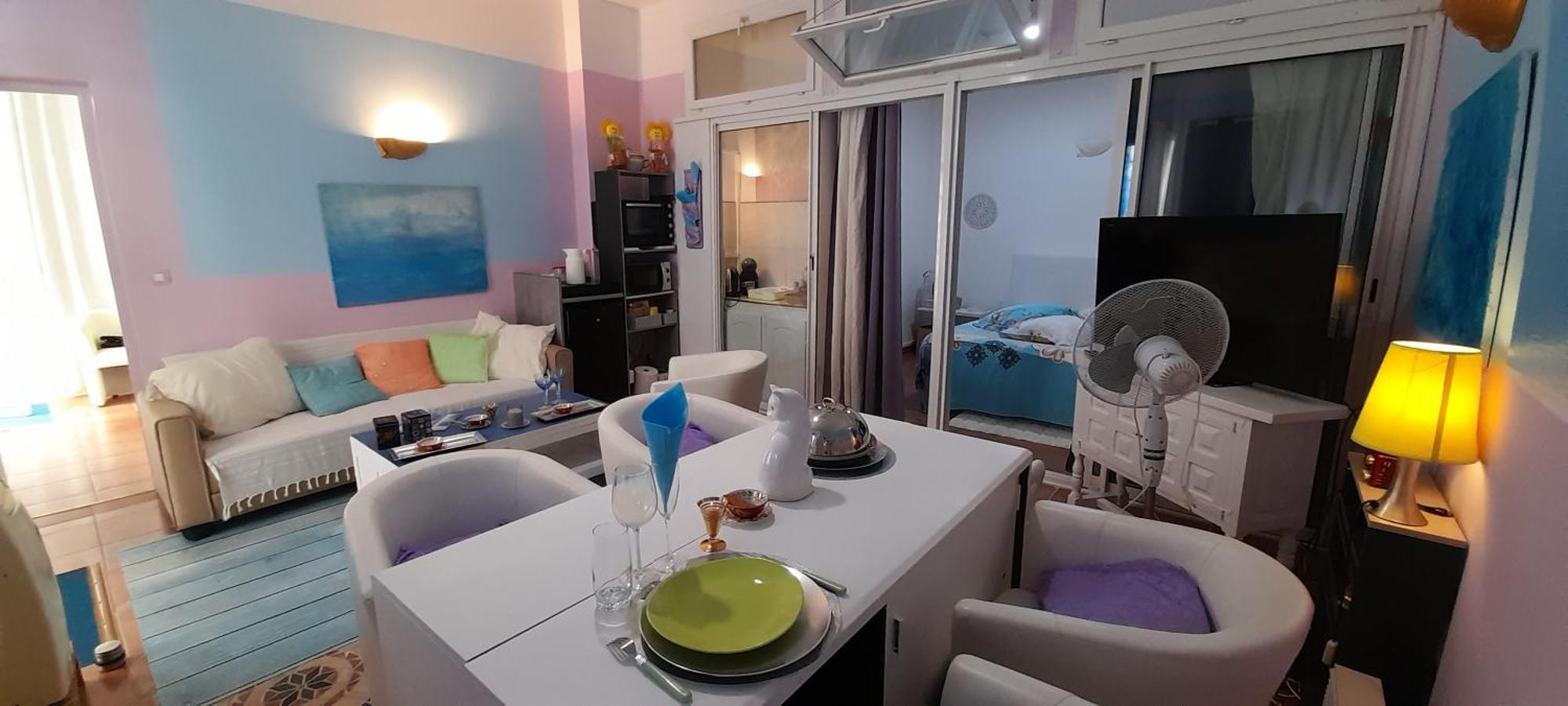 Nice Beau 2 Pieces Atypique-Original 200 M Mer, Promenade Des Anglais, Negresco Luaran gambar